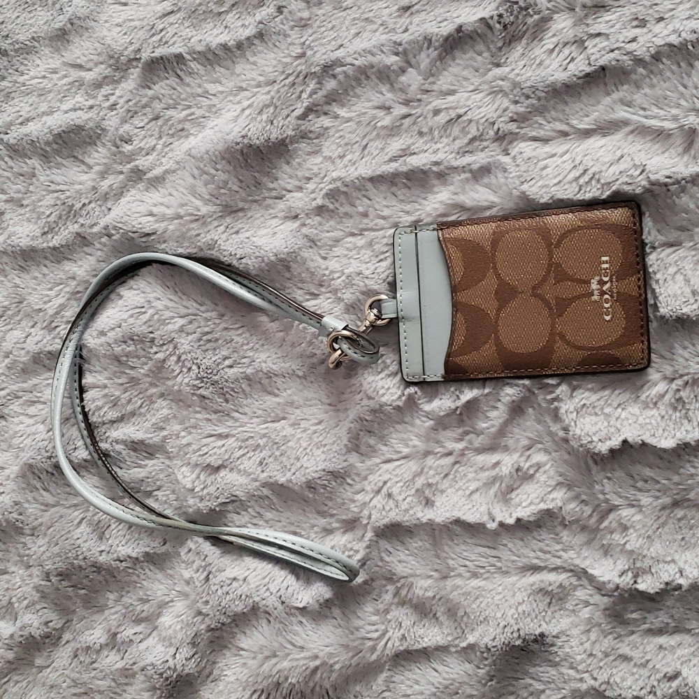 Coach lanyard